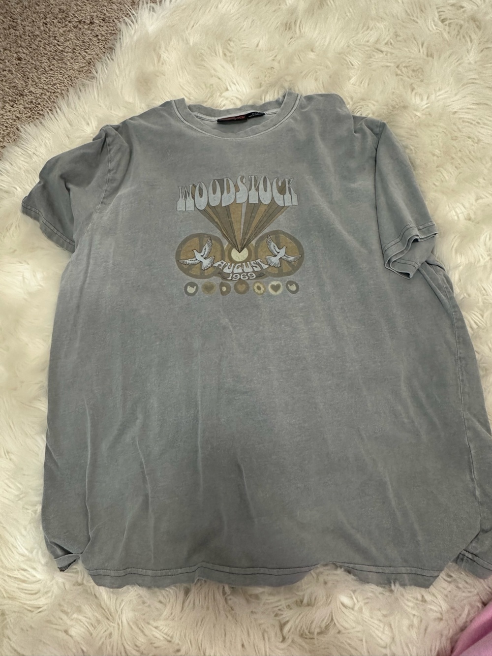 Woodstock Graphic Short-Sleeve Tee - Gray